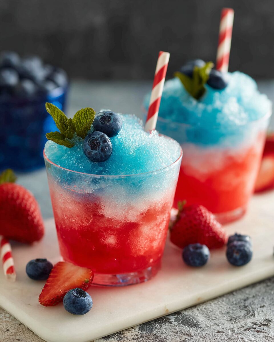 Festive Frozen Margarita Slushies