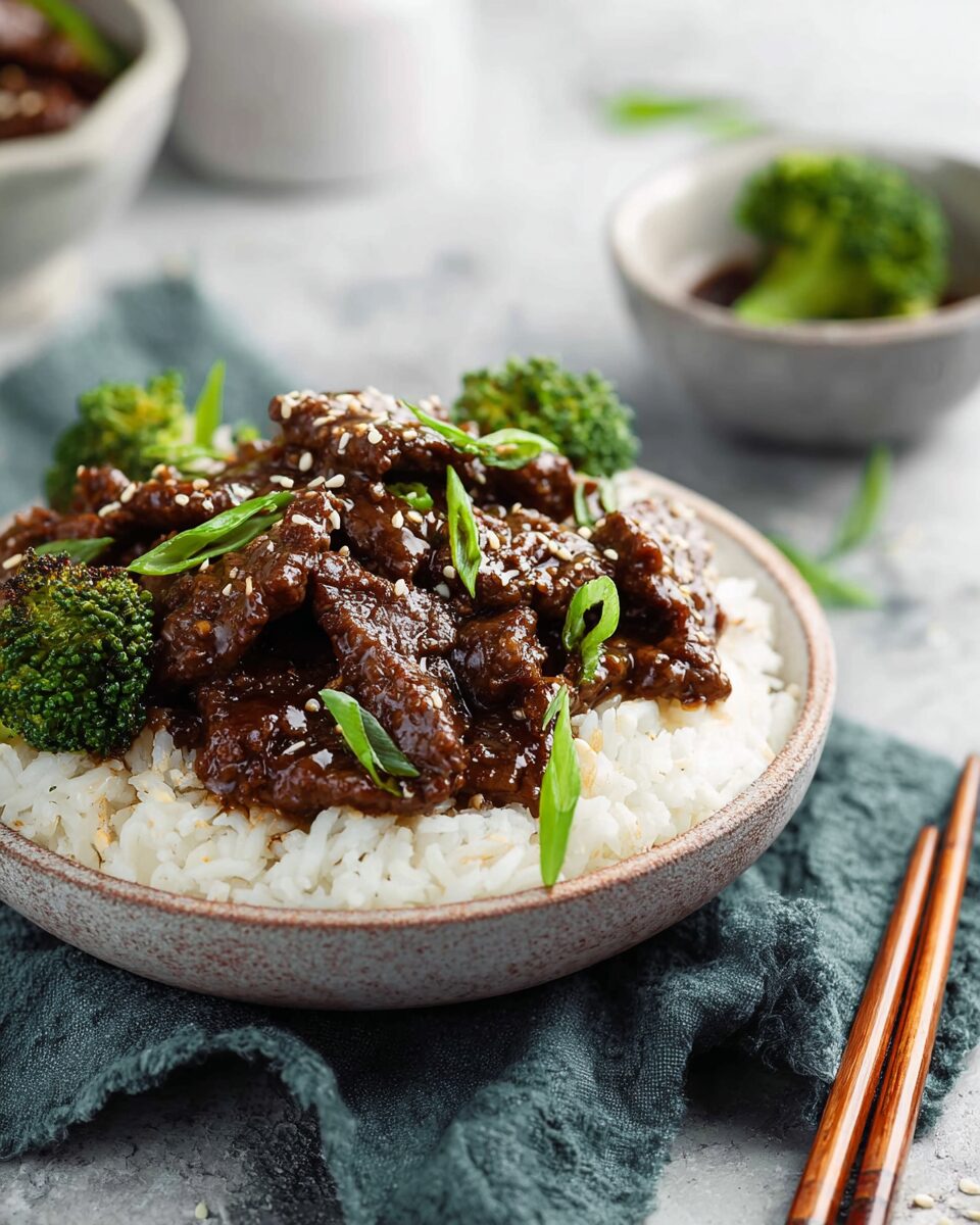 Instant Pot Mongolian Beef