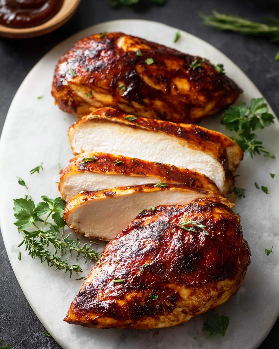 Tender Smoked Chicken Breasts with a Flavorful Twist