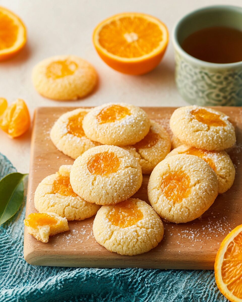 Deliciously Sweet and Citrusy Italian Orange Cookies