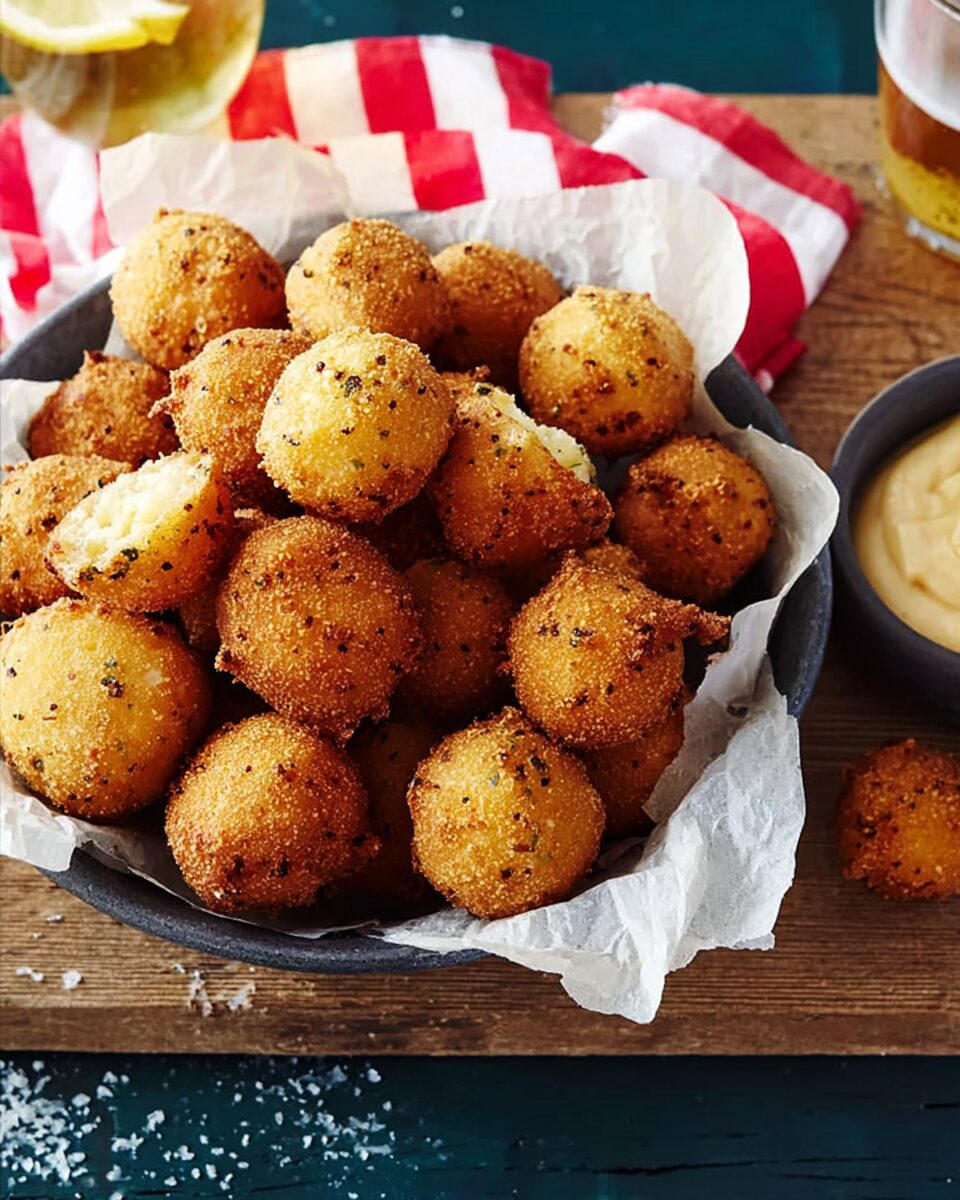 Crispy Southern Cornmeal Hush Puppies