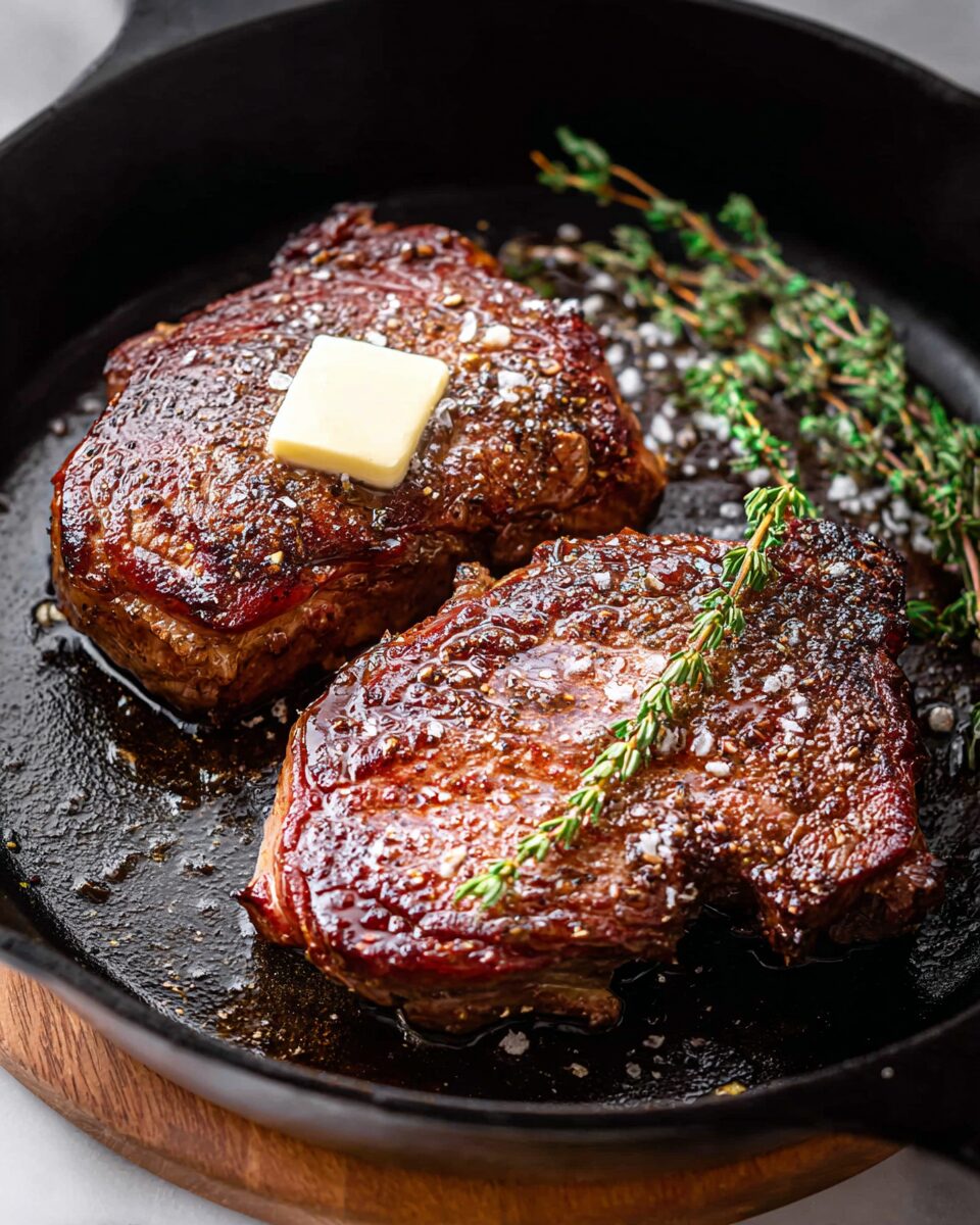 Oven Baked Steak