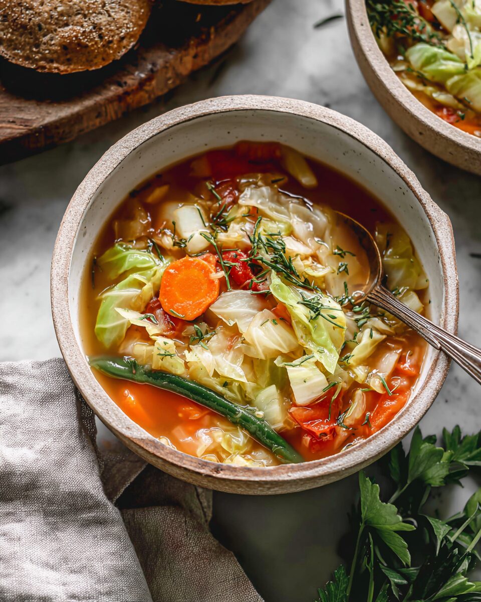 Cabbage Detox Soup