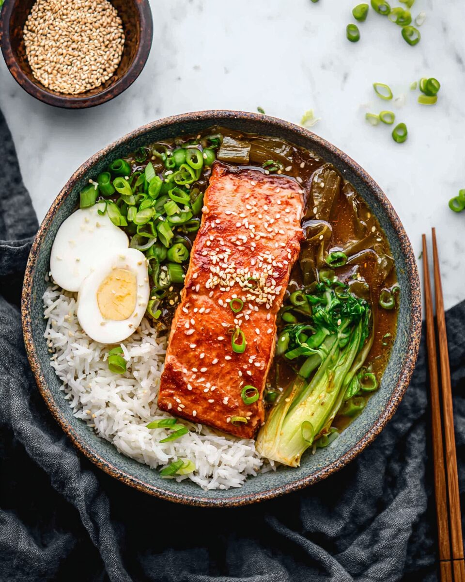 Miso-Glazed Salmon with a Sweet and Savory Twist