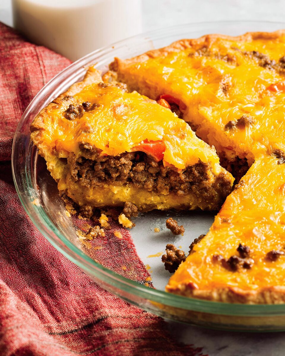 Cheeseburger Pie