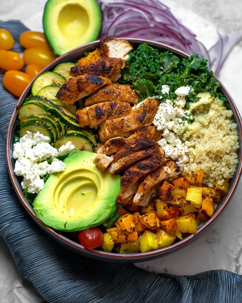 Summer Detox Chicken Buddha Bowl