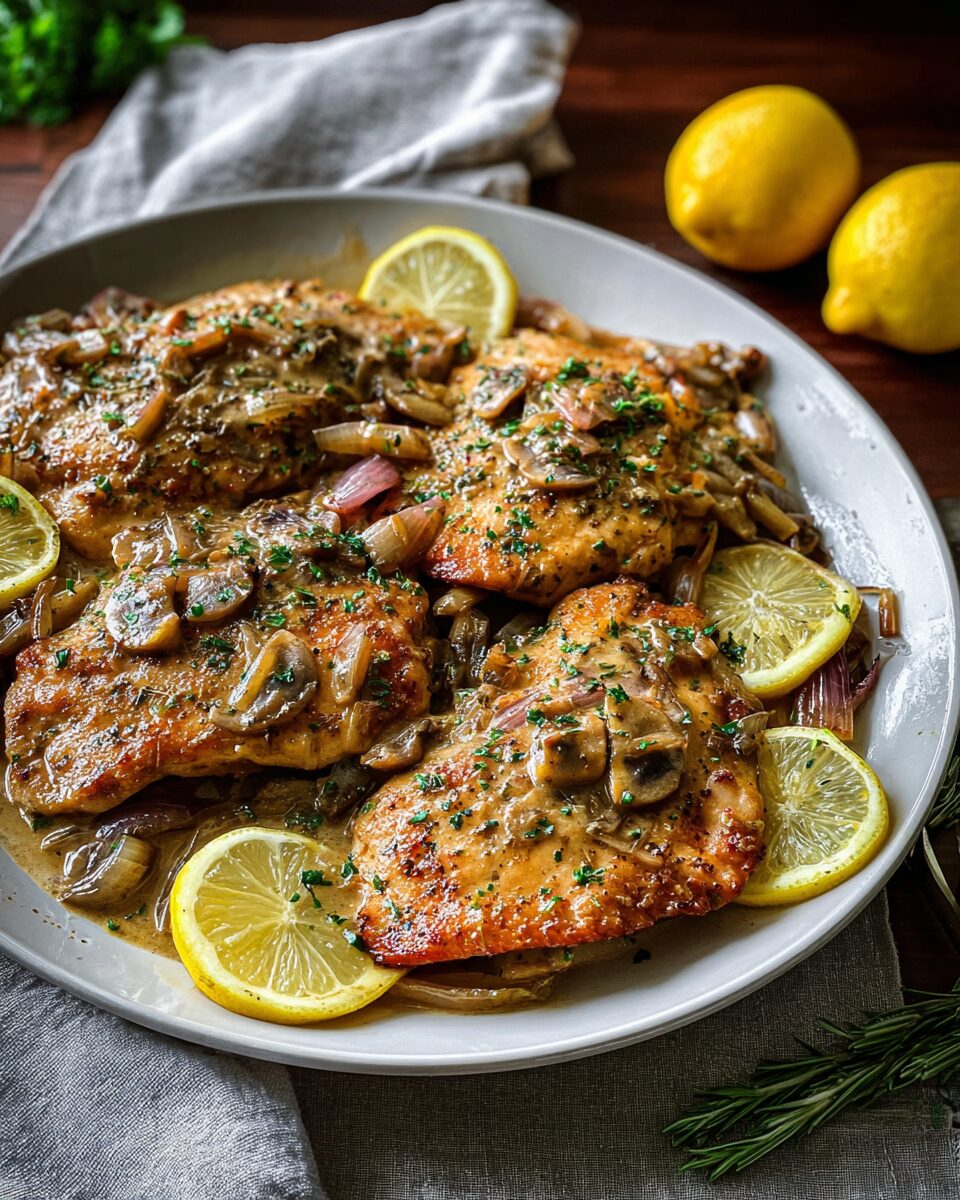 Lemon Shallot Chicken