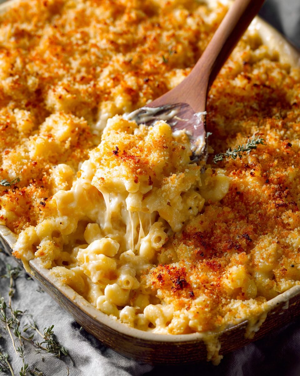 Creamy, Cheesy Baked Macaroni