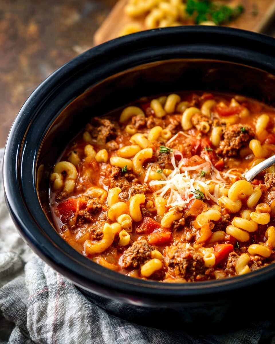 Slow Cooker Comfort: Hearty Goulash