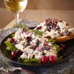 Crispy Chicken Salad with Cranberry and Pecan Delight