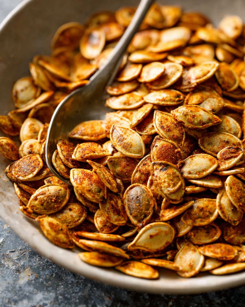 Crunchy and Flavorful Roasted Pumpkin Seeds