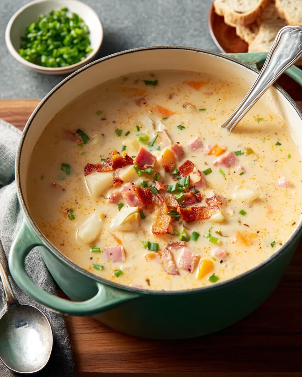 Cheesy Ham Chowder