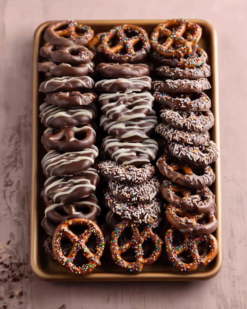Chocolate-Covered Pretzels