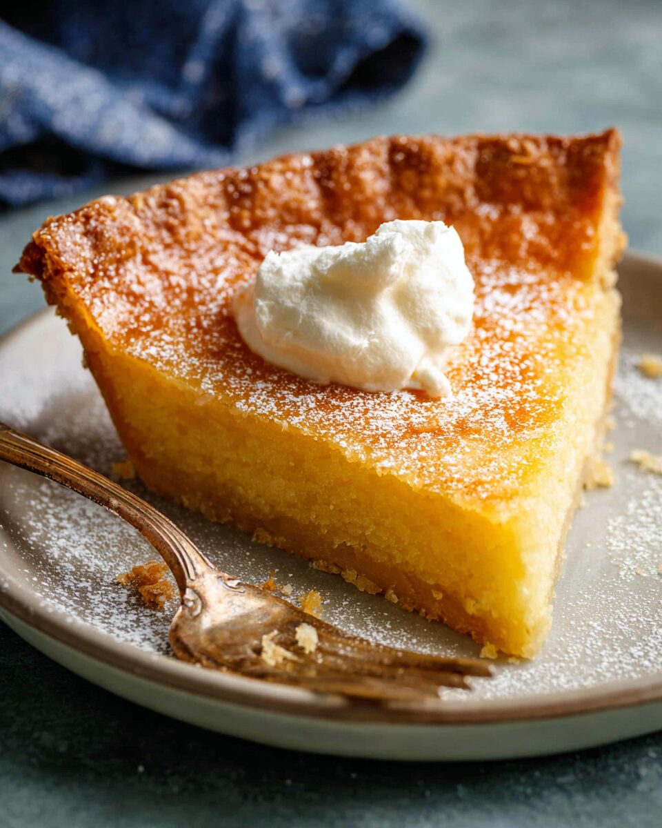 Classic Custard Chess Pie