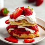 Fresh and Fluffy Strawberry Shortcake with Whipped Cream