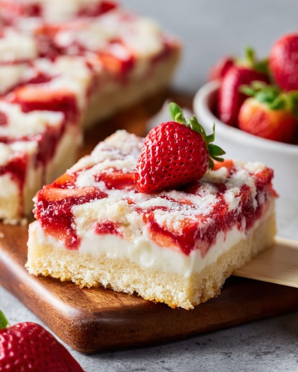 Strawberries & Cream Bars