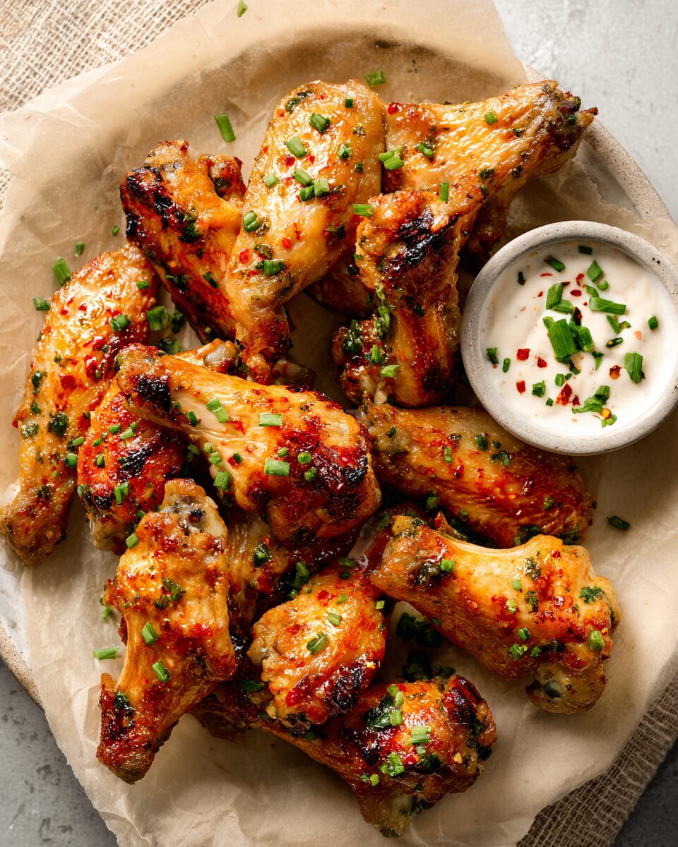 Ranch Chicken Wings