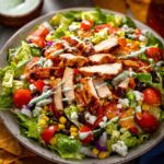 Southwest Chicken Salad with Creamy Cilantro Lime Dressing
