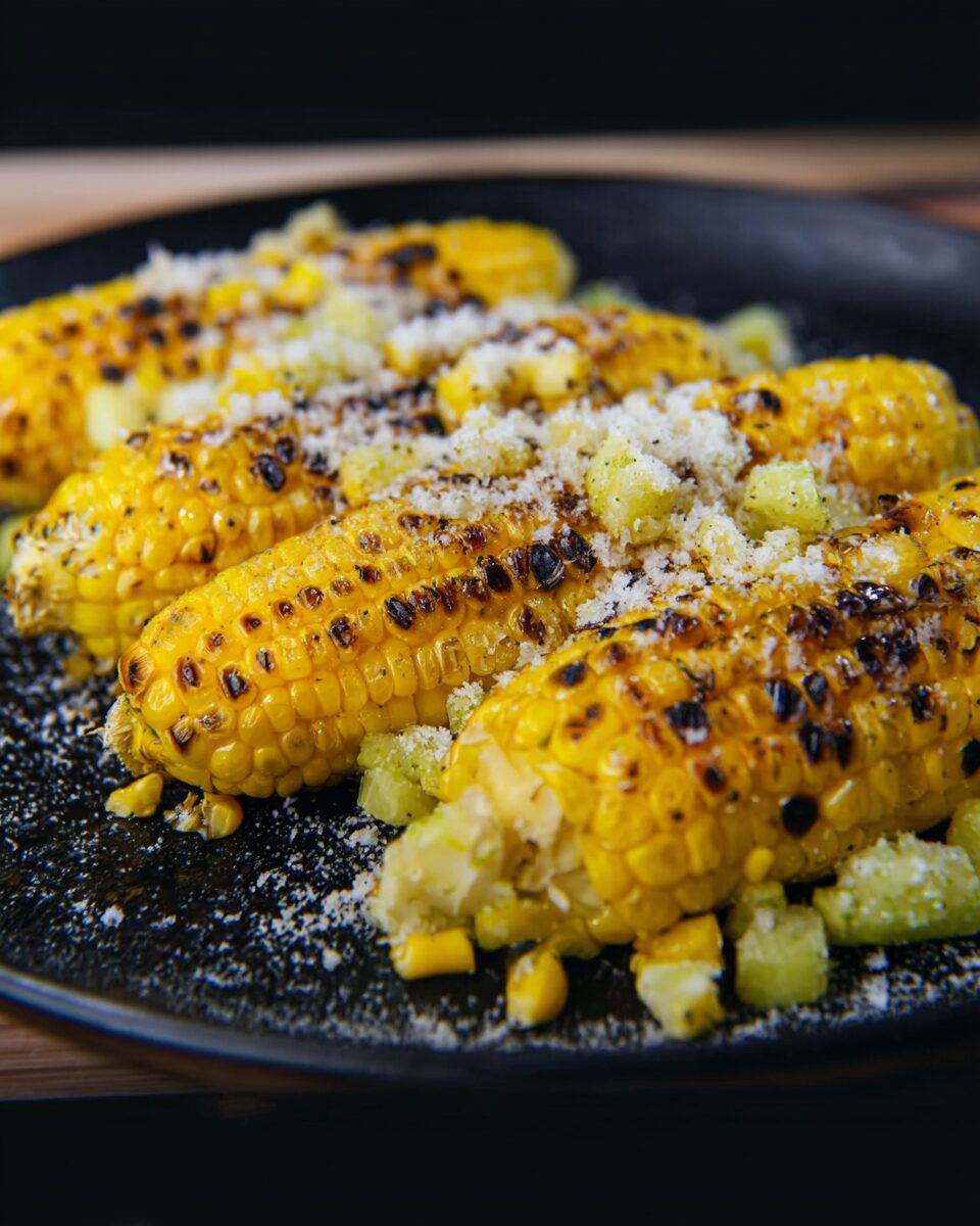 Grilled Corn with Chile and Lime