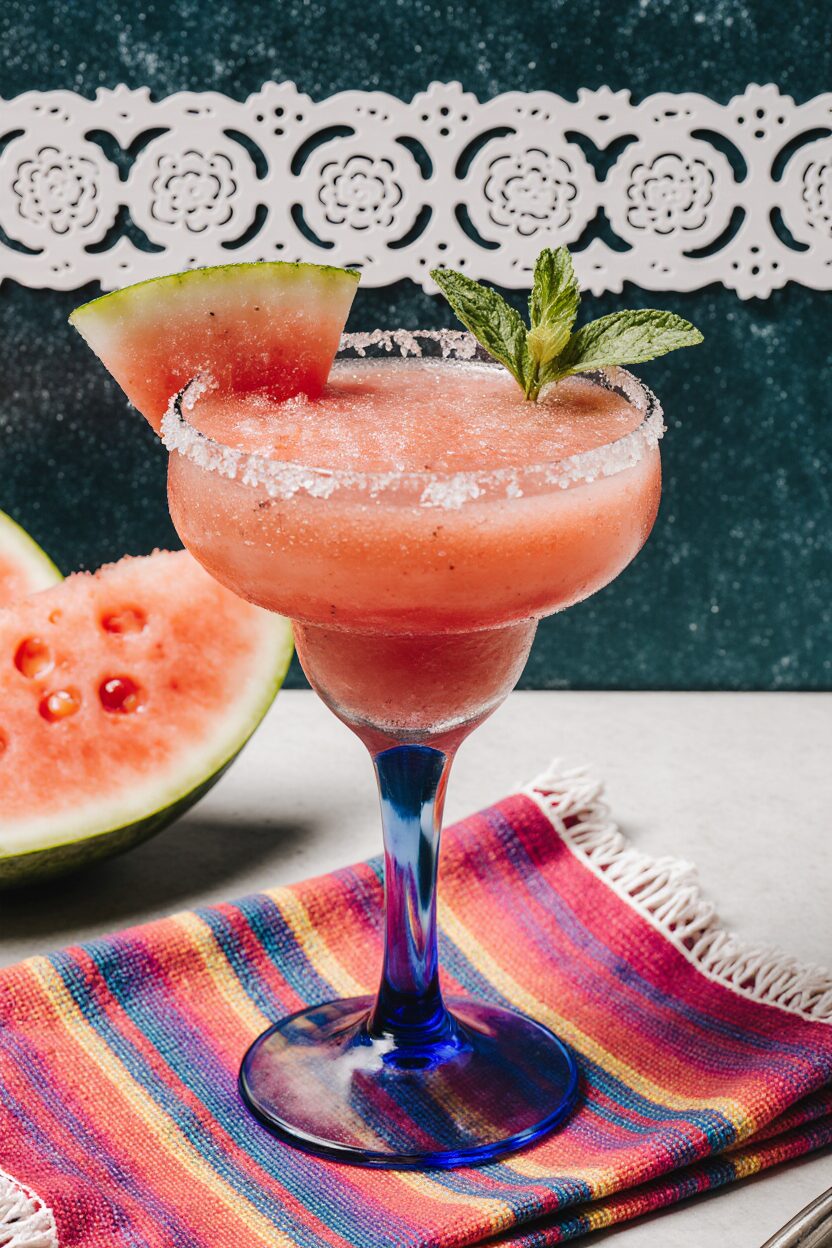 Frozen Watermelon Margarita