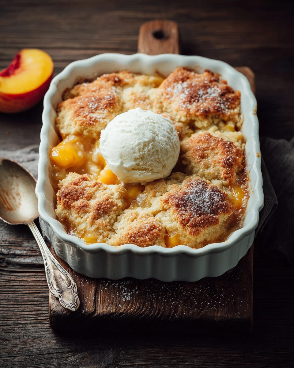 Classic Peach Cobbler