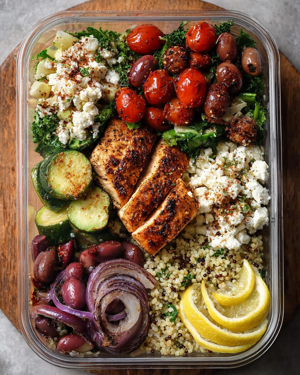 Mediterranean Diet Meal Prep Bowls