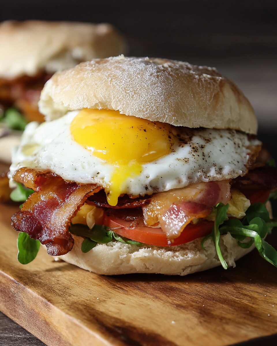Hangover Helper Breakfast Sandwiches