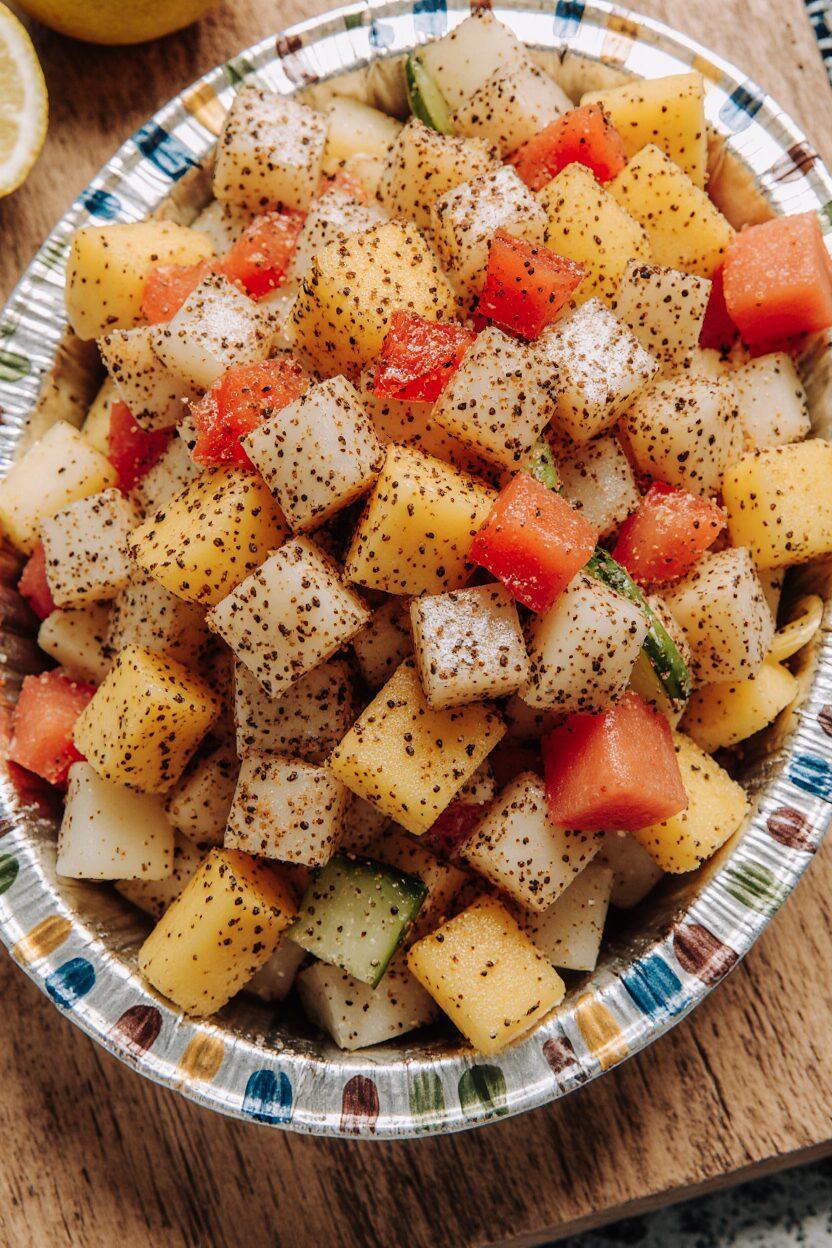 Mexican Fruit Salad with Tajín