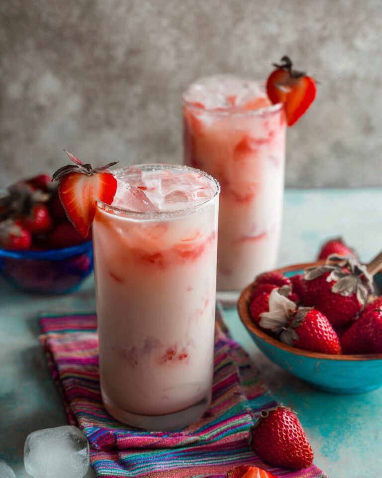 Strawberry Horchata
