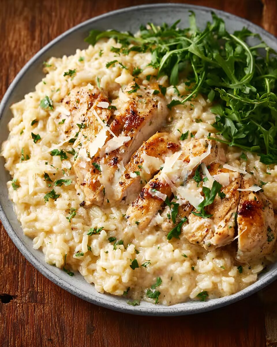 Creamy Parmesan Chicken and Rice