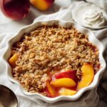 Irresistible Peach Crisp with Fresh Peaches