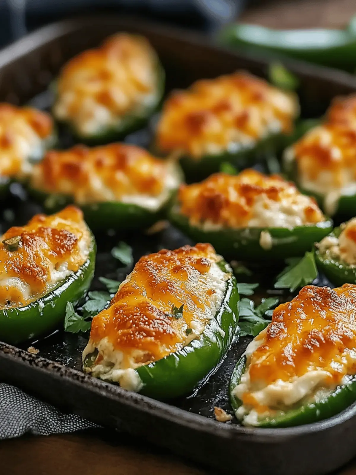 Cream Cheese & Cheddar Jalapeño Poppers Recipe