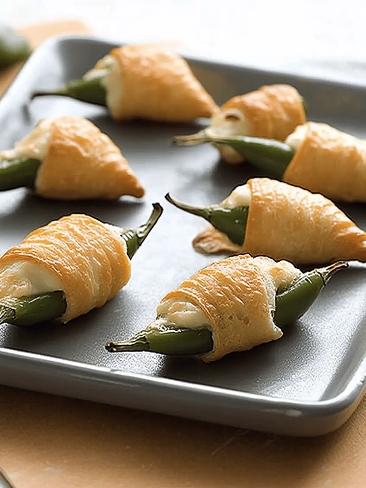 Easy 3-Ingredient Jalapeño Poppers