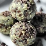 Mint Chocolate Chip Protein Balls