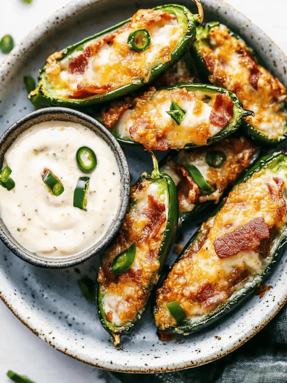Jalapeño Poppers Recipe with Bacon