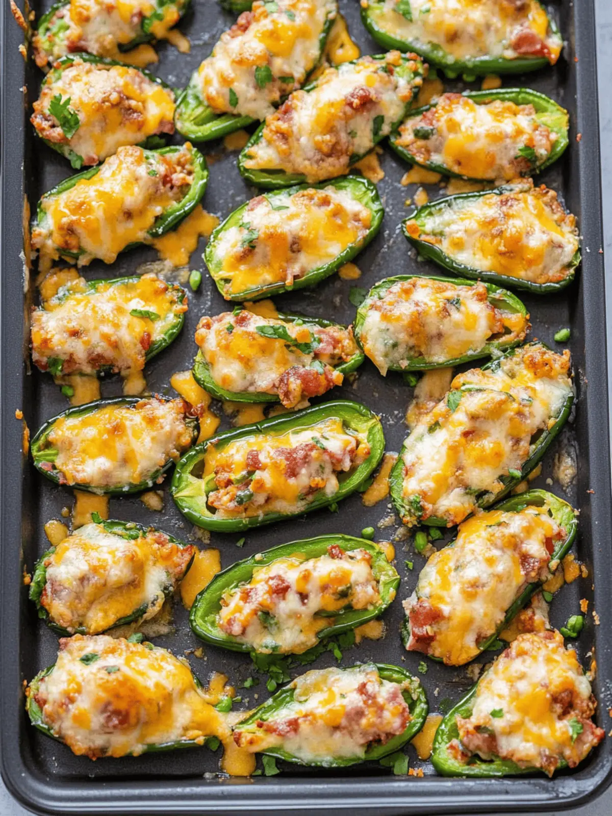 Baked Jalapeno Poppers