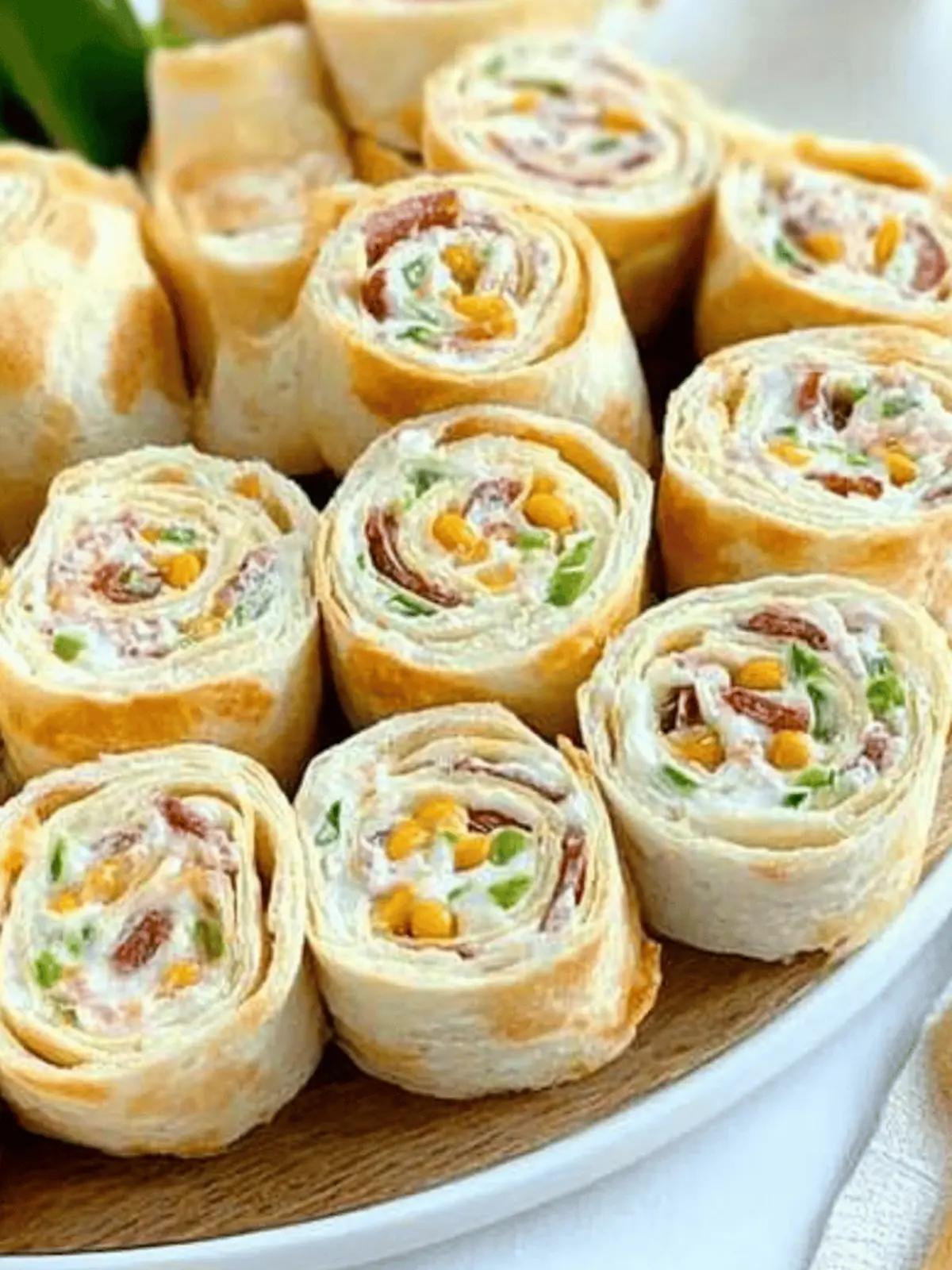 JALAPENO POPPER PINWHEELS – WITH RITZ CRISP & THINS