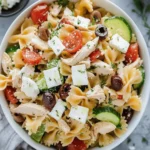 Easy Greek Chicken Pasta Salad