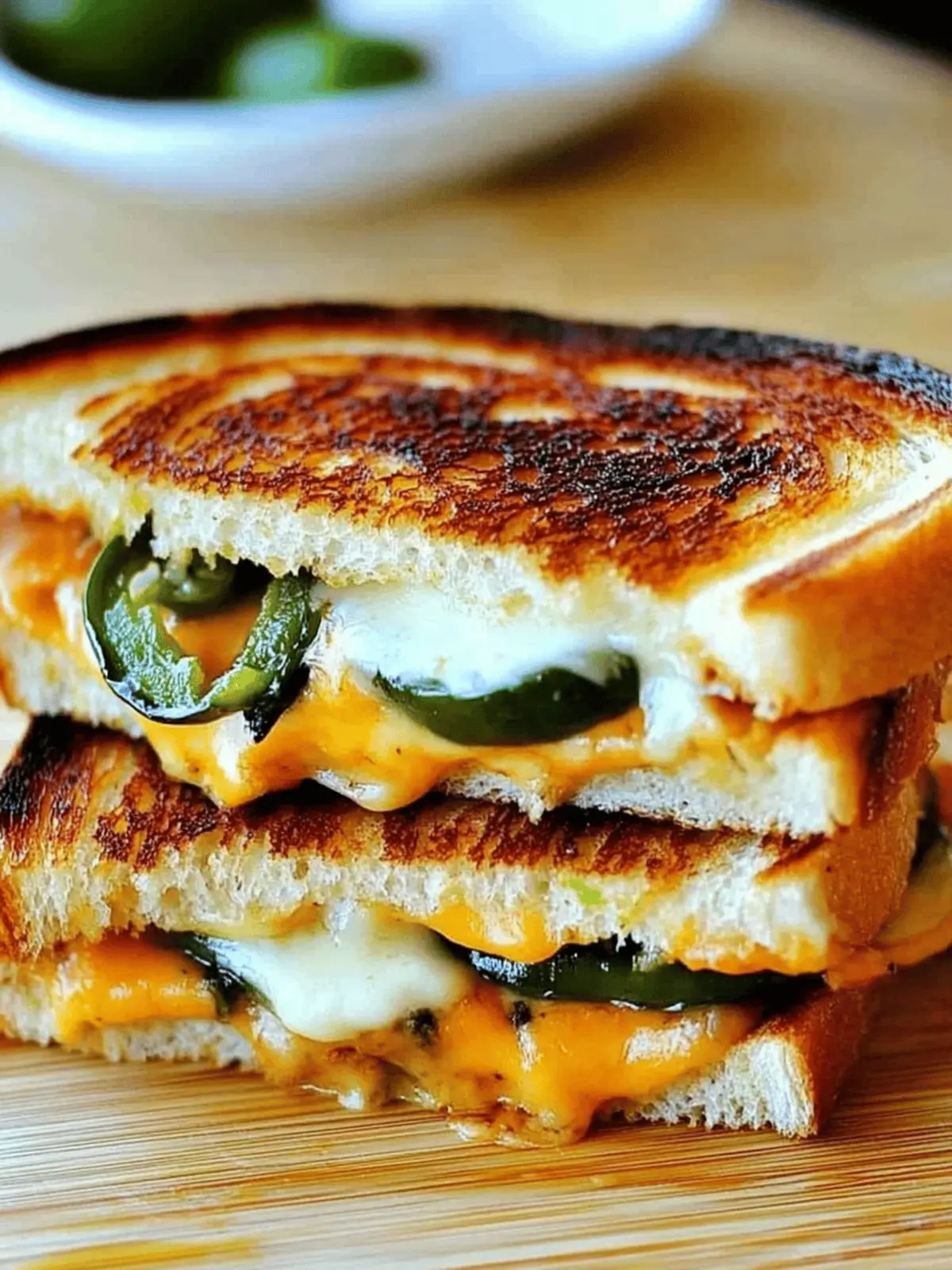 Jalapeno Popper Grilled Cheese