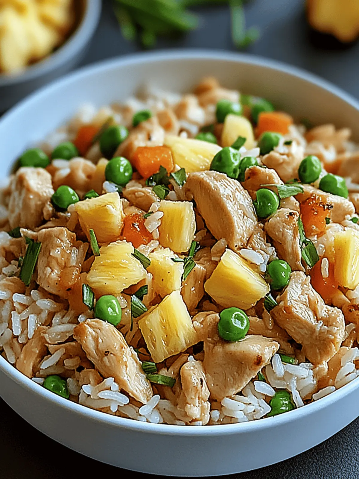 Pineapple Chicken Rice