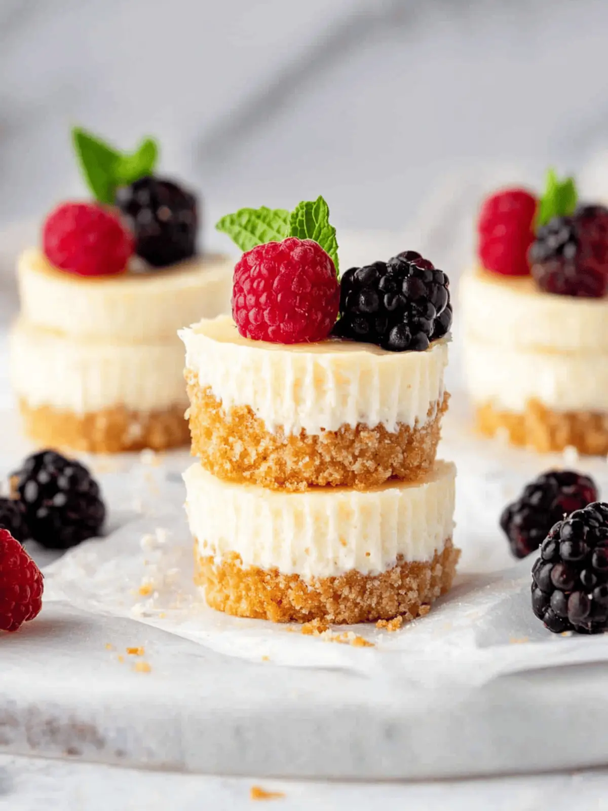 Delicious Mini Protein Cheesecakes That Satisfy Your Cravings