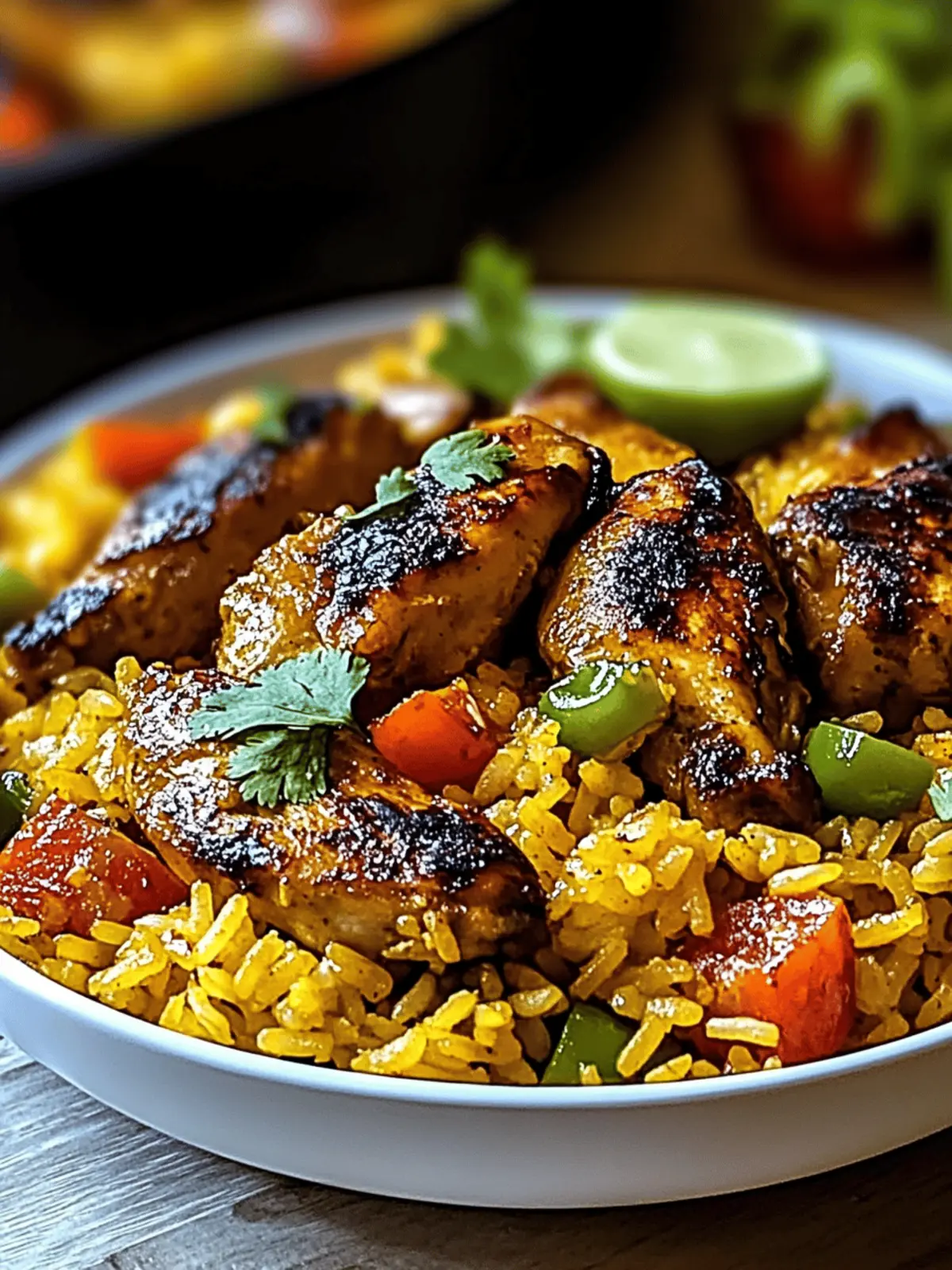 Caribbean Chicken and Rice