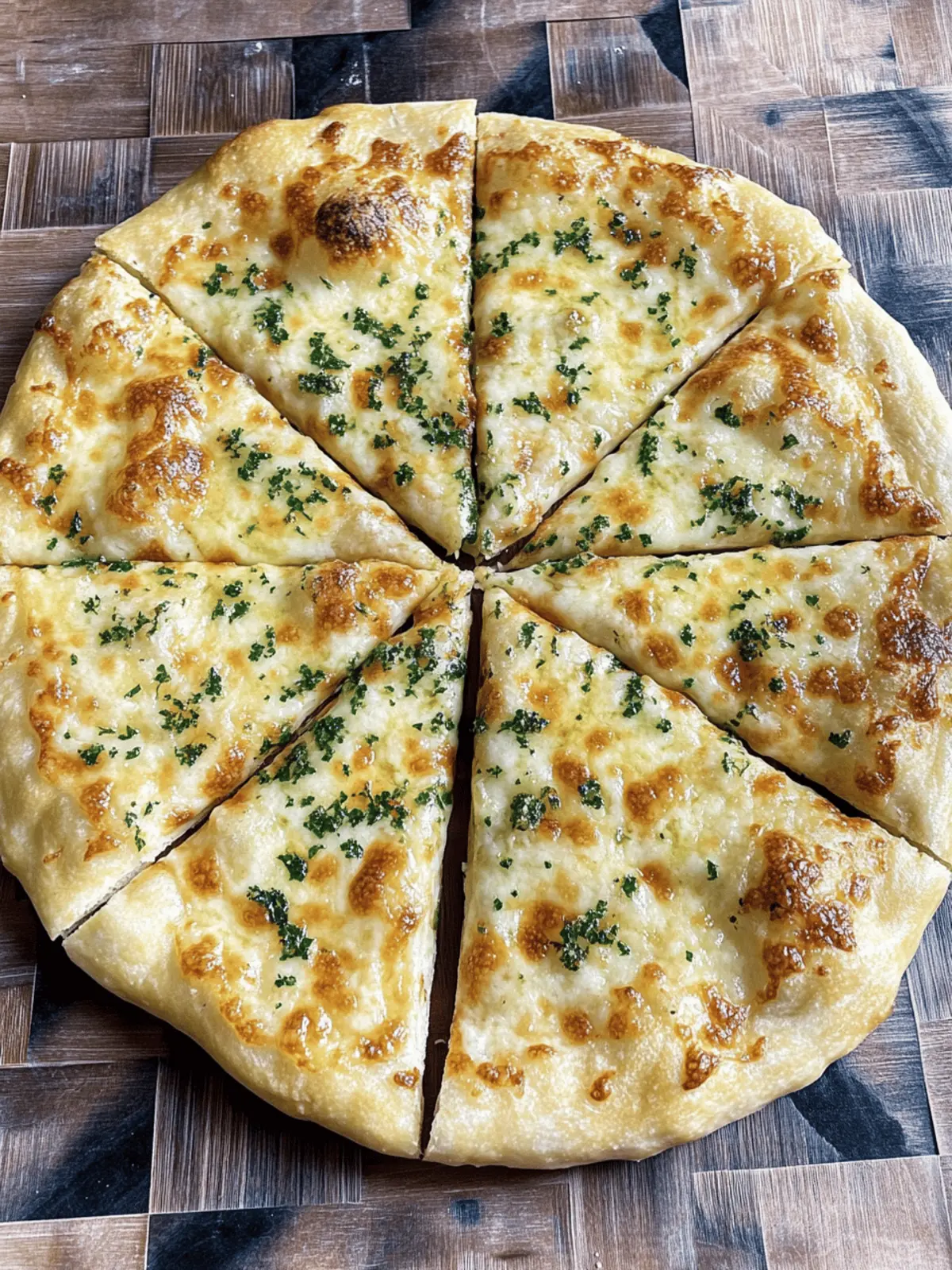 High Protein Cheesy Garlic Pizza Under 30 Minutes and Low Calorie