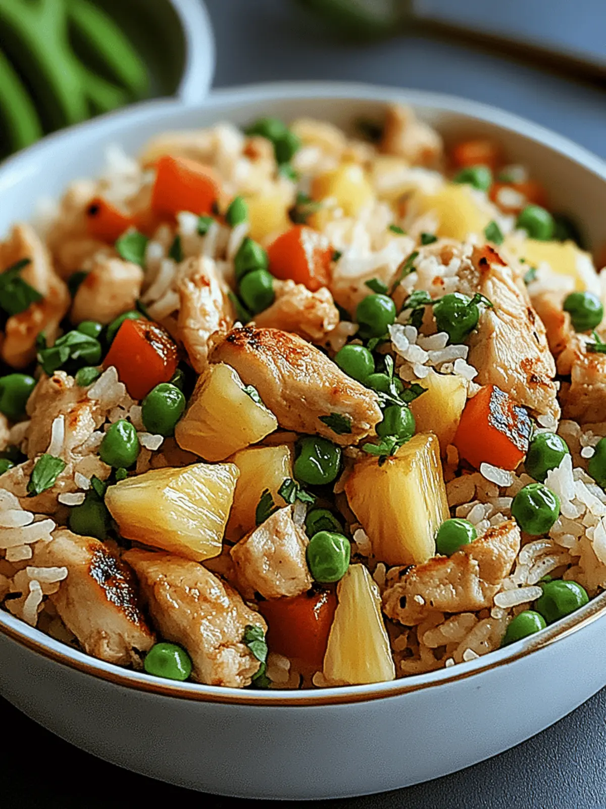 Pineapple Chicken Rice