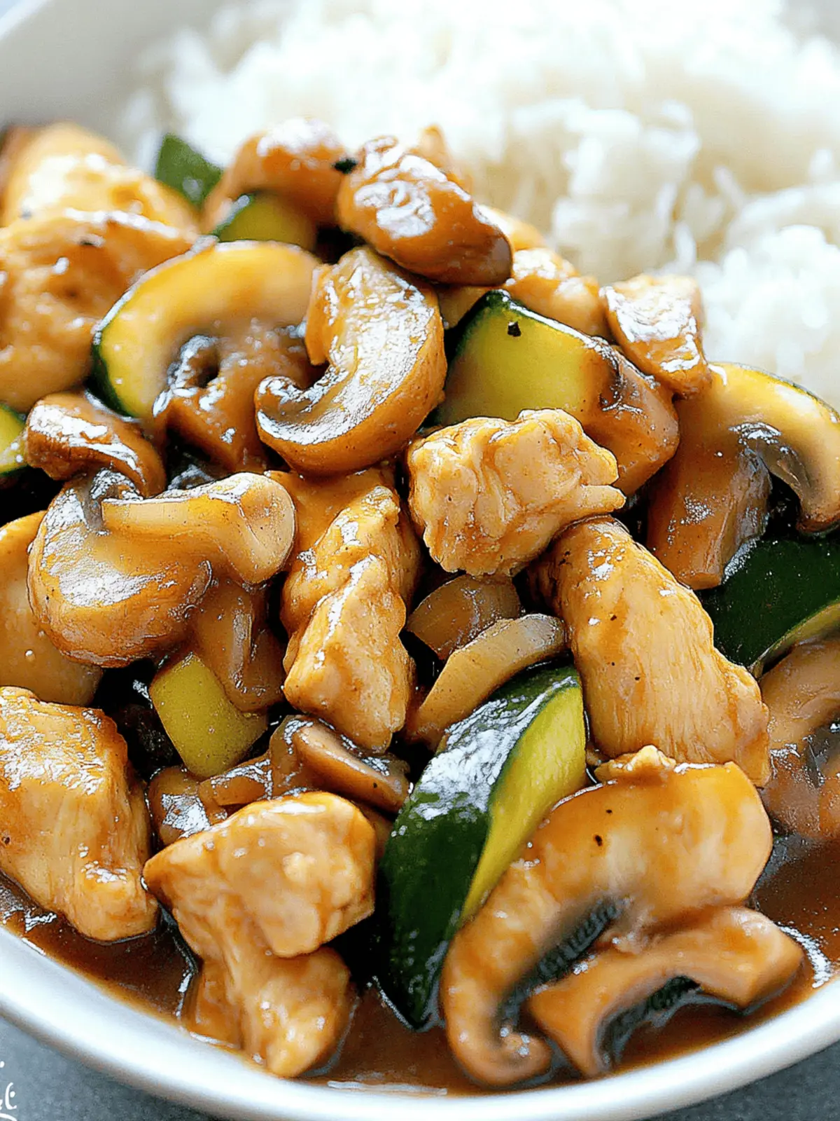 Panda Express Mushroom Chicken Copycat