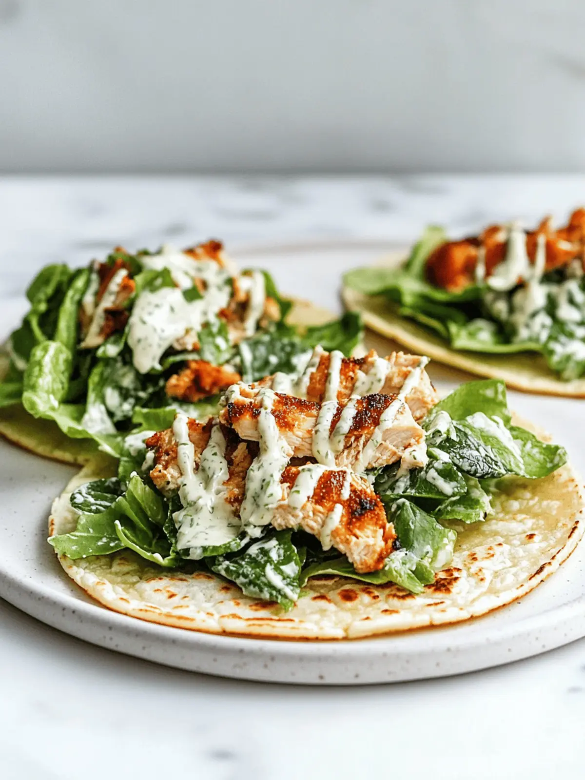 Smash Chicken Caesar Tacos: Quick, Crispy & Totally Yum