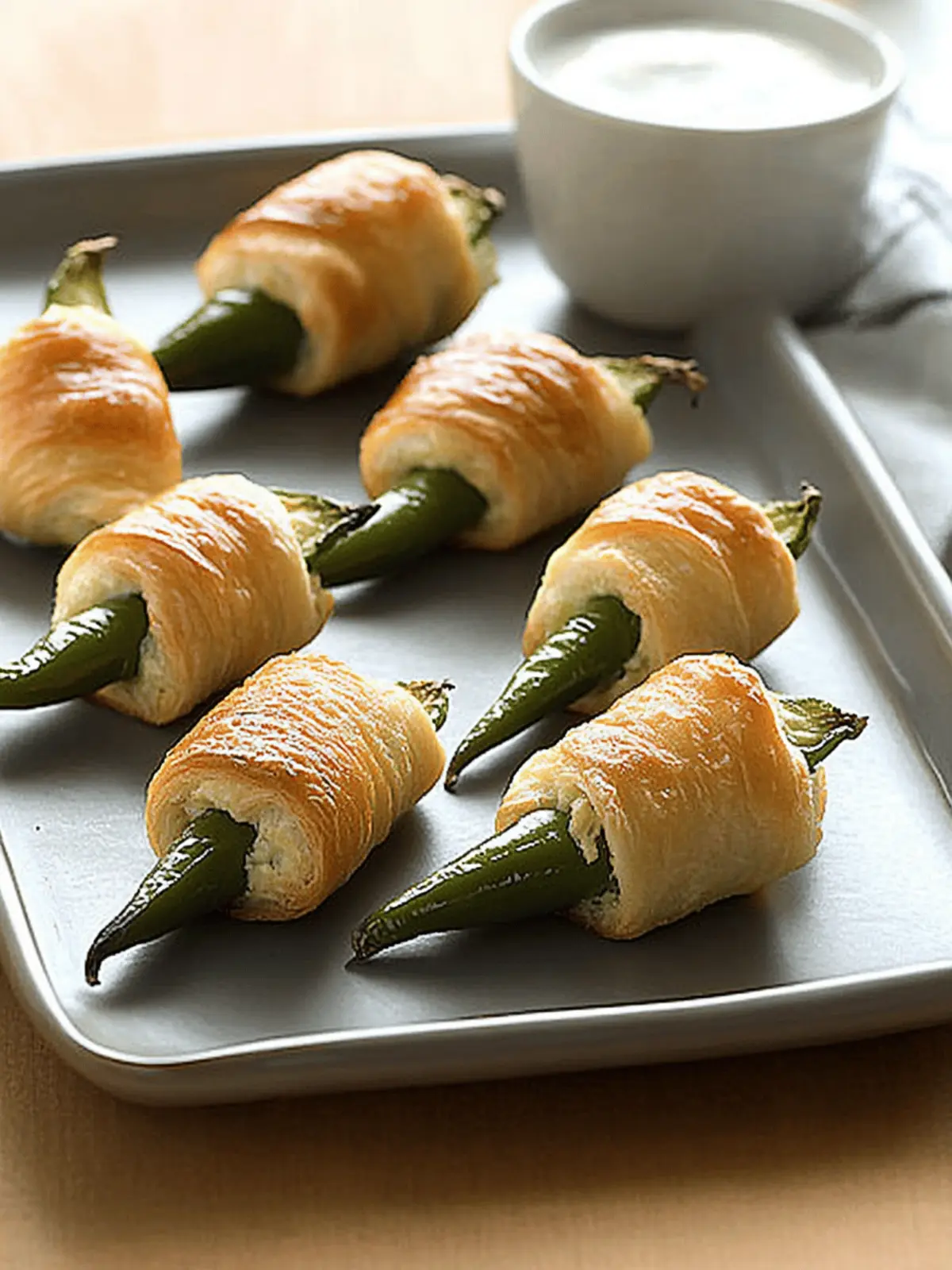 Easy 3-Ingredient Jalapeño Poppers