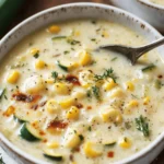 Summer Corn and Zucchini Chowder