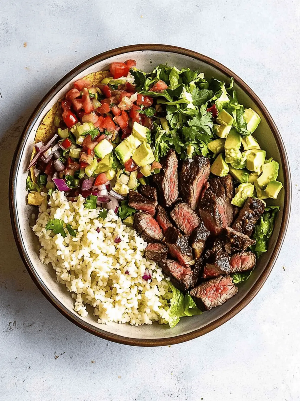 Steak Taco Salad