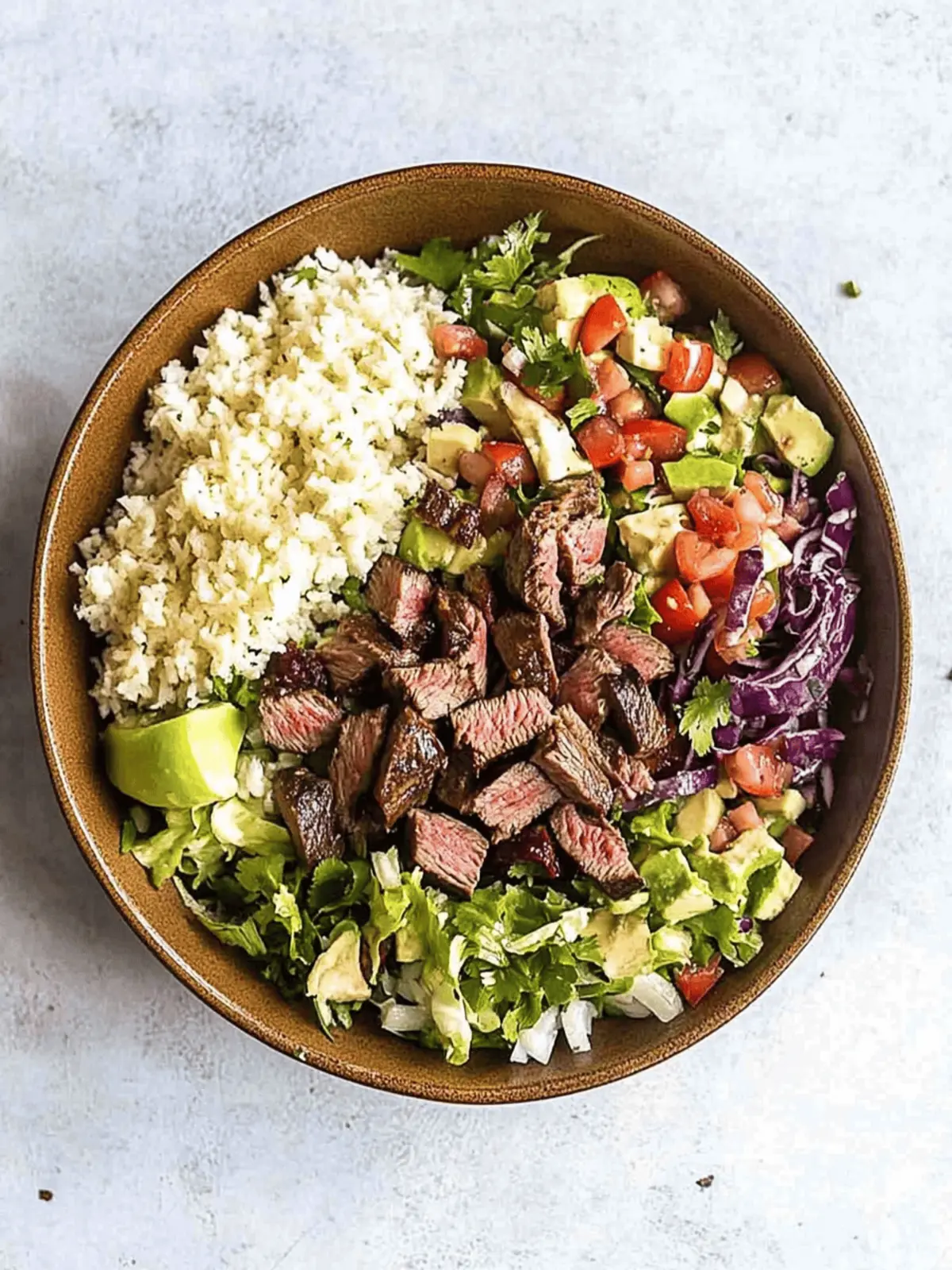 Steak Taco Salad